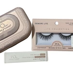 House of Lashes Bundle – Iconic Demi Lashes, Clear Lash Glue & Lash Storage Case